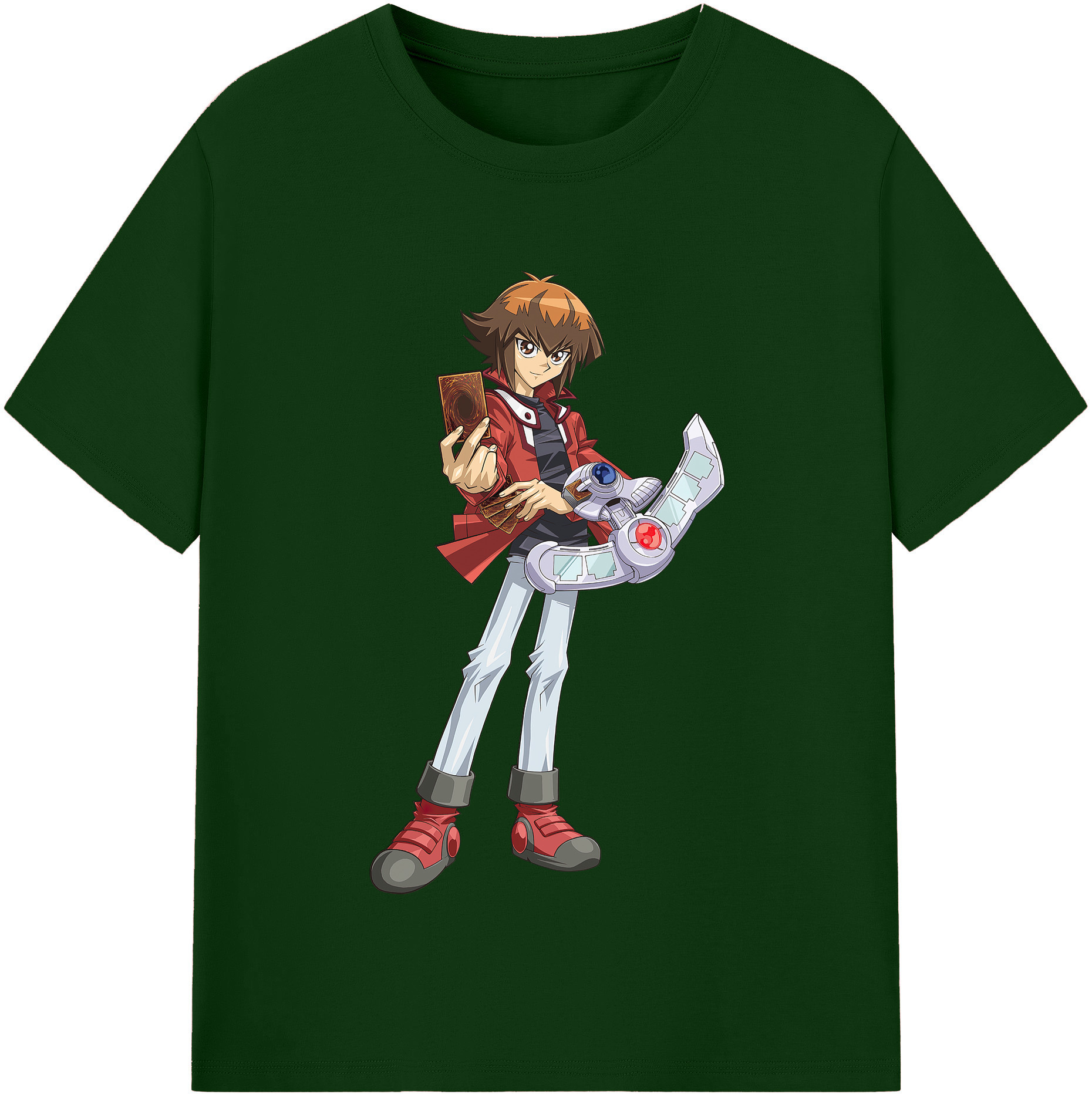 （画像用） 遊☆戯☆王 Yu-Gi-Oh! 綿100％半袖Tシャツ（フロントプリント）
